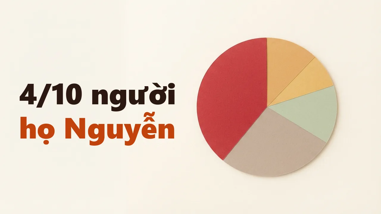 Các dòng họ phổ biến nhất Việt Nam và những điều thú vị về nguồn gốc họ