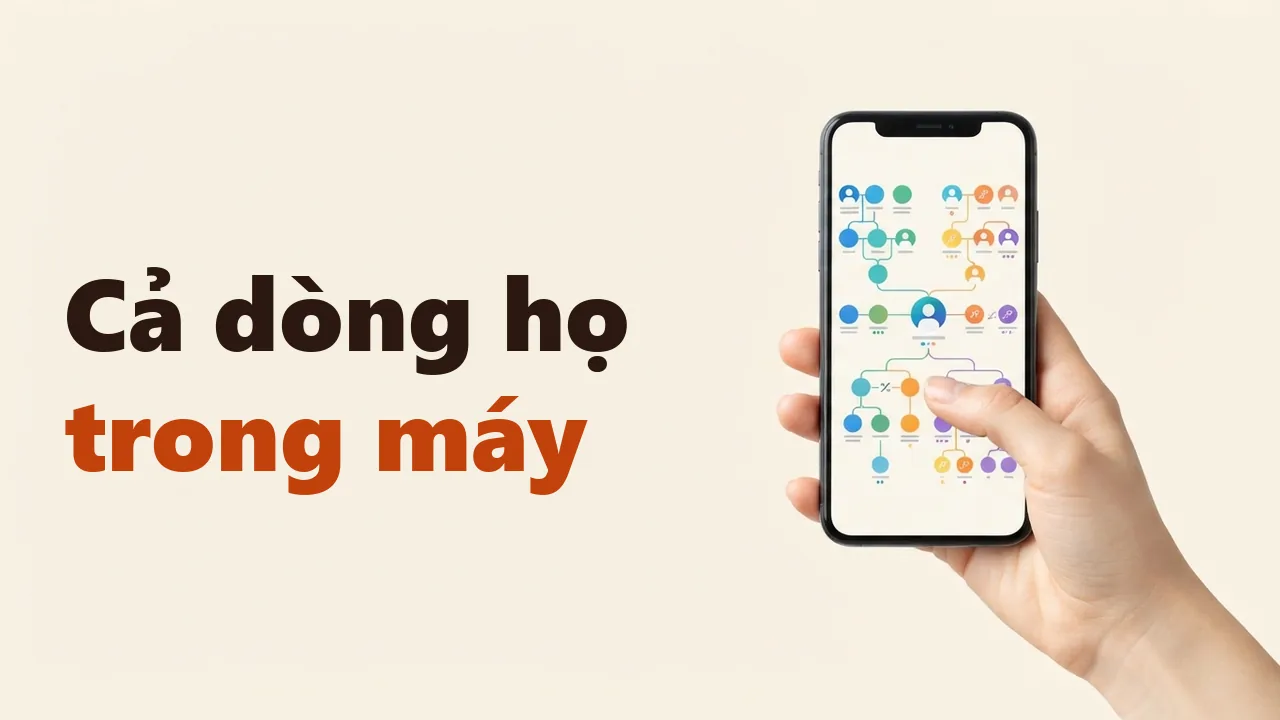 Gia phả online là gì? Hướng dẫn dùng gia phả online hiệu quả