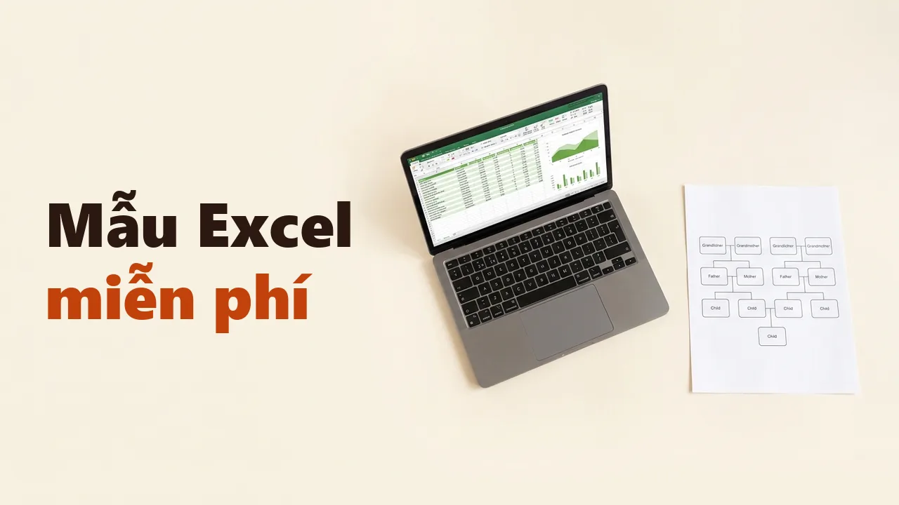 Mẫu sơ đồ phả hệ Excel miễn phí (tải về) và cách làm gia phả bằng Excel, Word