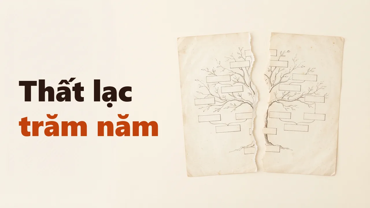 Nối gia phả khi hai chi tìm lại nhau: cách xác minh và hợp nhất không bị rối