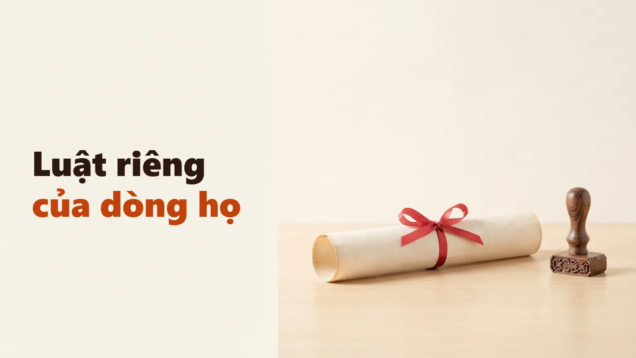 Tộc ước là gì? Nội dung quy ước dòng họ và dàn ý mẫu