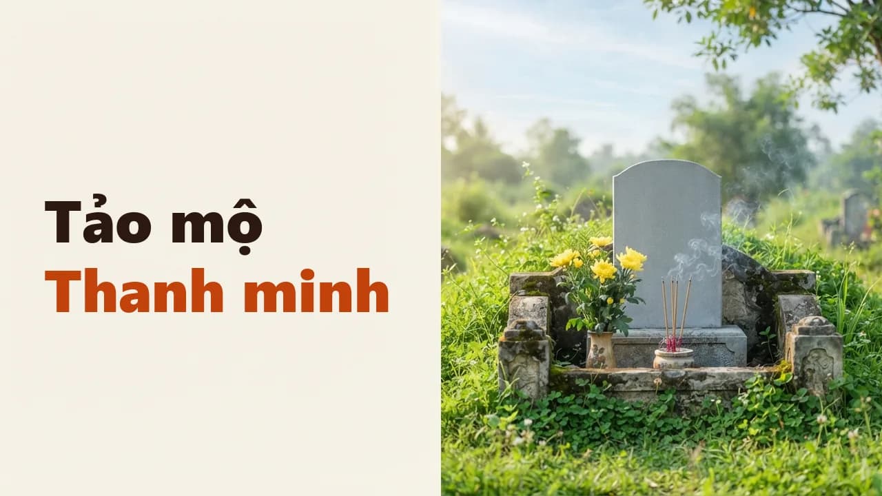 Văn khấn Tiết Thanh minh (Từ mồng 5 Đến Mồng 10 Tháng Ba)