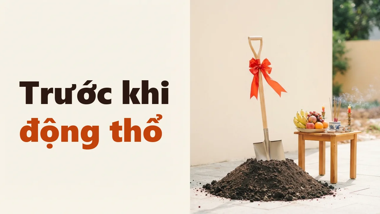 Văn khấn lễ động thổ