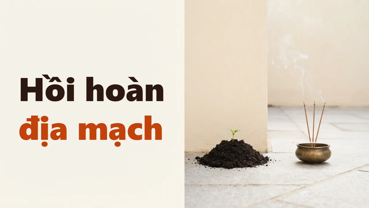 Văn khấn lễ hồi hoàn địa mạch