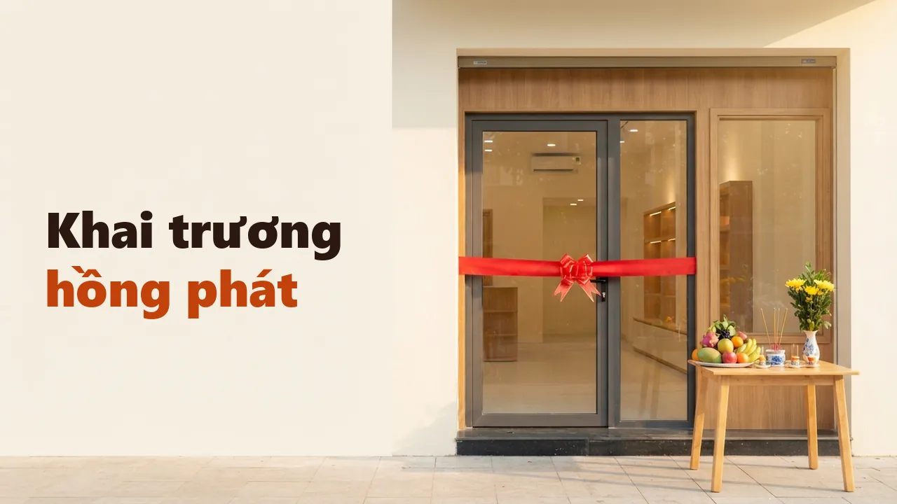 Văn khấn lễ khai trương cửa hàng