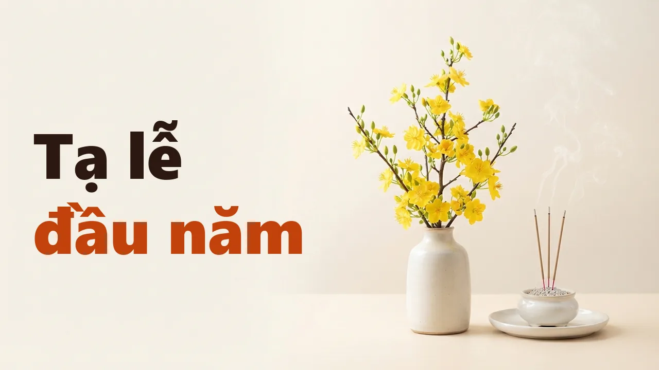 Văn Khấn lễ tạ năm mới
